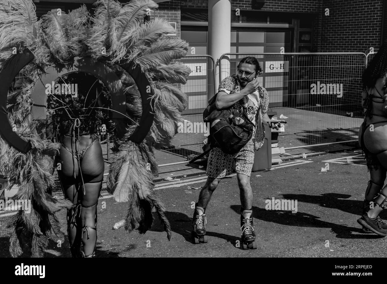 Notting Hill London Carnival Day 2 Stock Photo Alamy