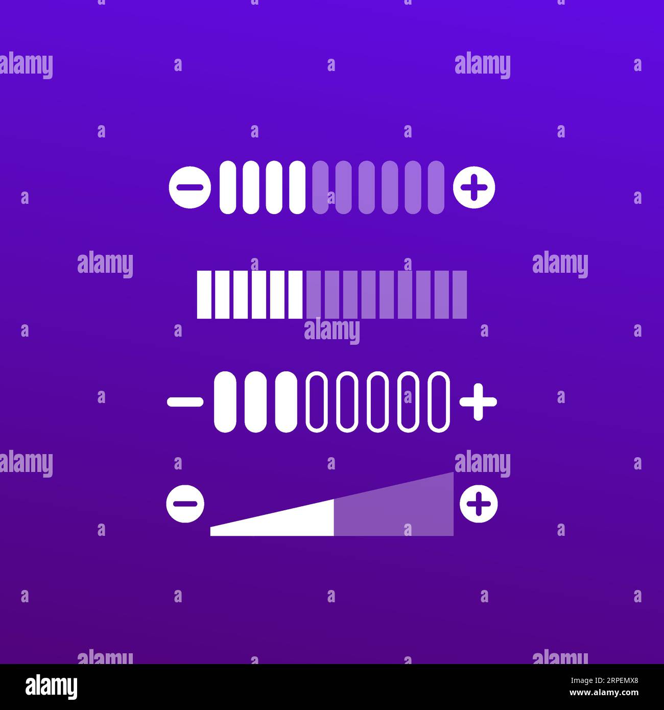 volume control vector design for apps and web Stock Vector Image & Art