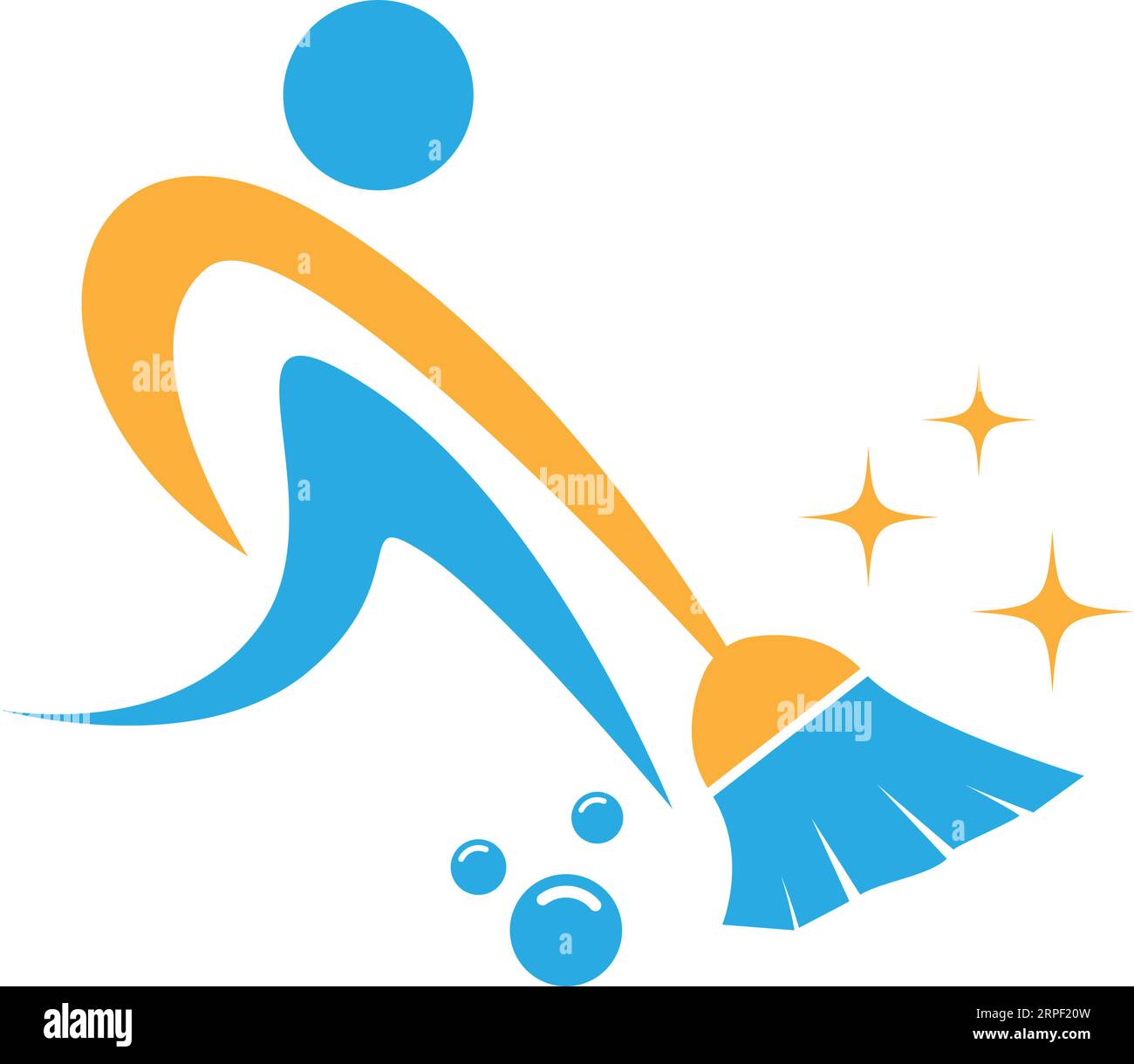 Cleaning service logo icon design illustration Stock Vector Image & Art ...
