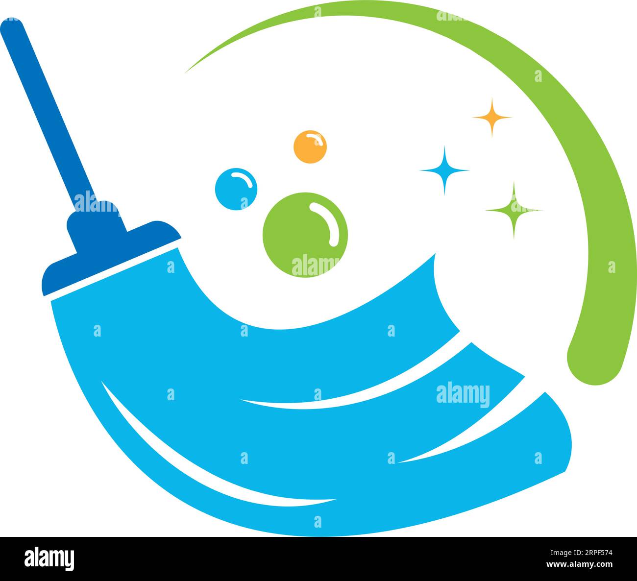 Cleaning service logo icon design illustration Stock Vector Image & Art ...
