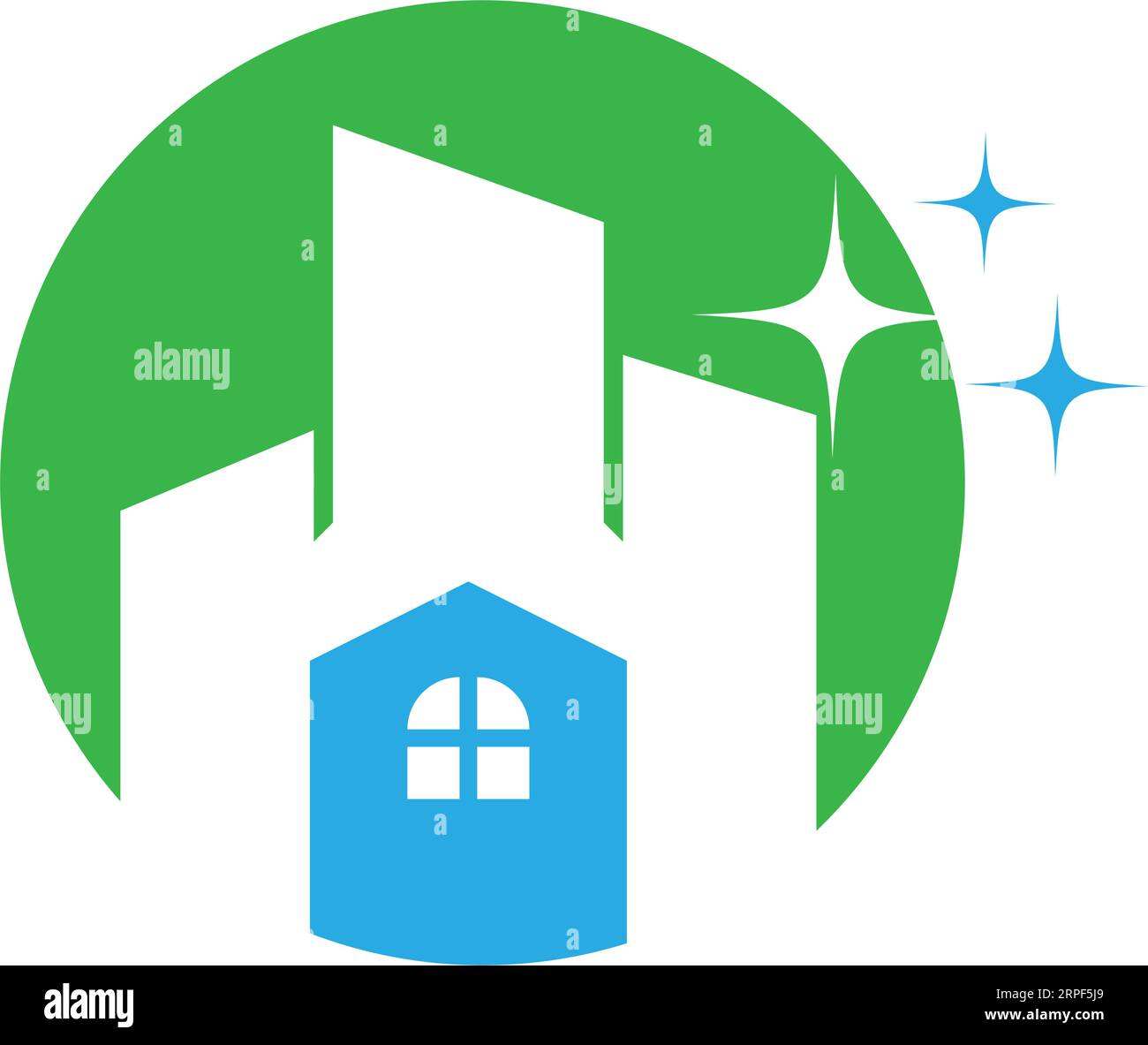 Cleaning service logo icon design illustration Stock Vector Image & Art ...