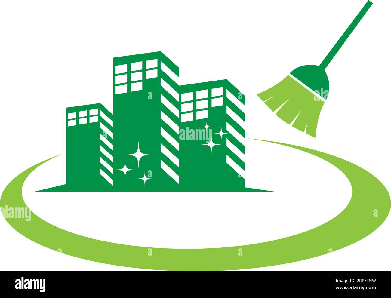 Cleaning service logo icon design illustration Stock Vector Image & Art ...