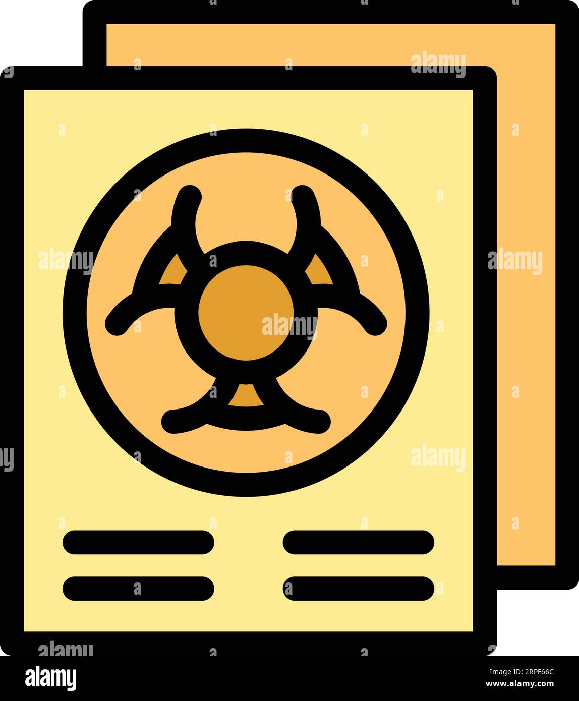 Bio paper icon outline vector. Eco energy. Cycle biogas color flat ...