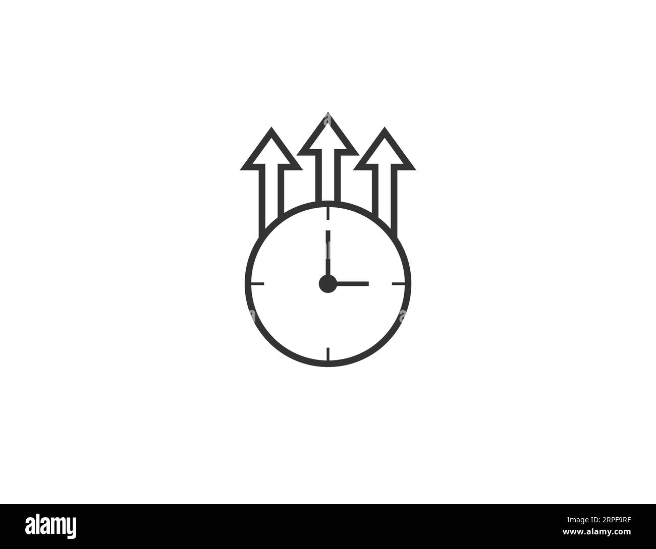 Overtime, time icon. Vector illustration. Stock Vector