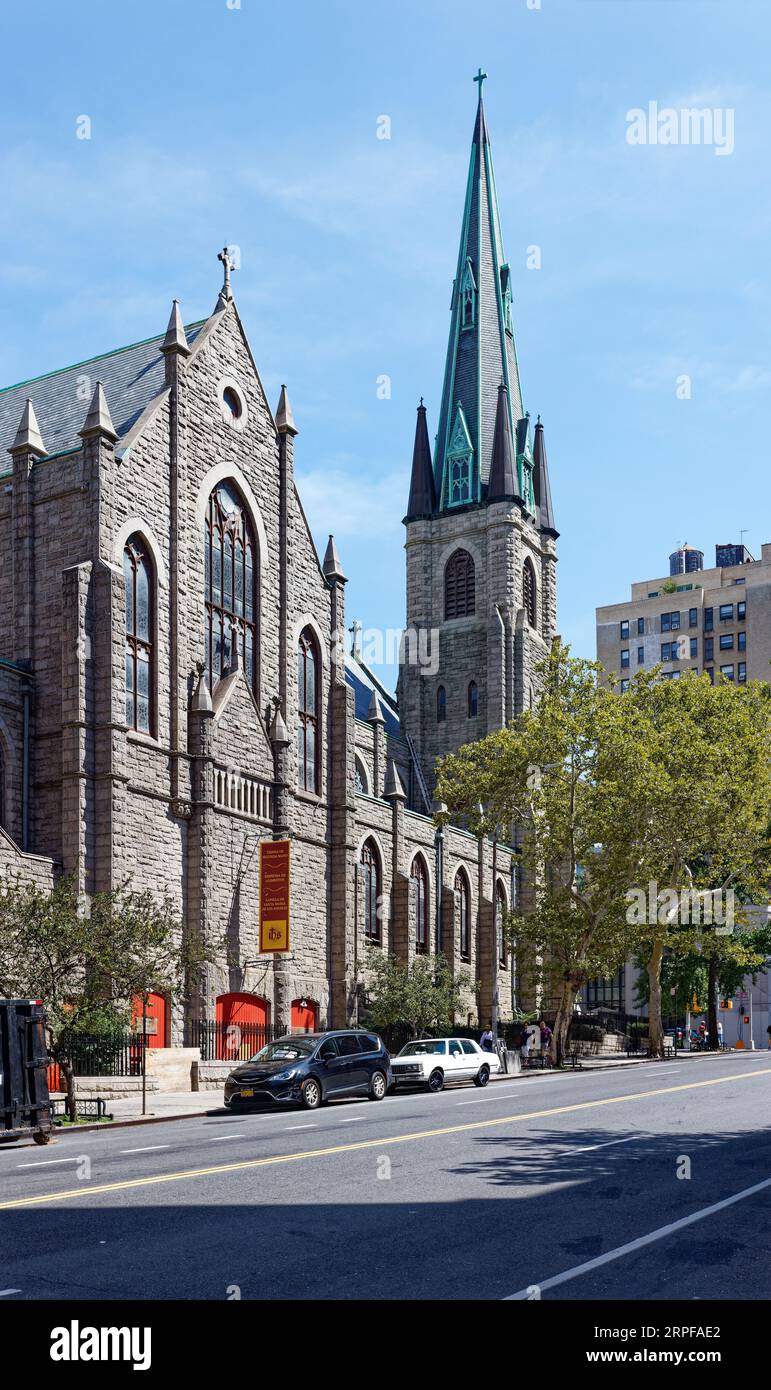 Upper West Side: Holy Name of Jesus Roman Catholic Church, a granite ...