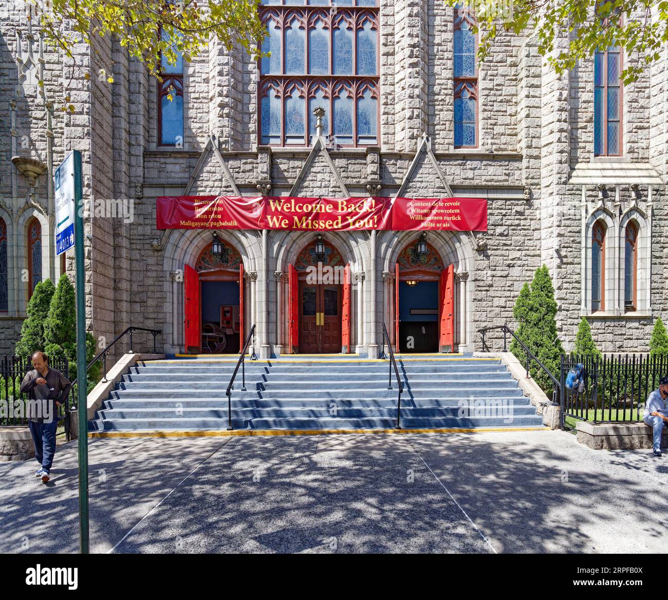 Upper West Side: Holy Name of Jesus Roman Catholic Church, a granite ...