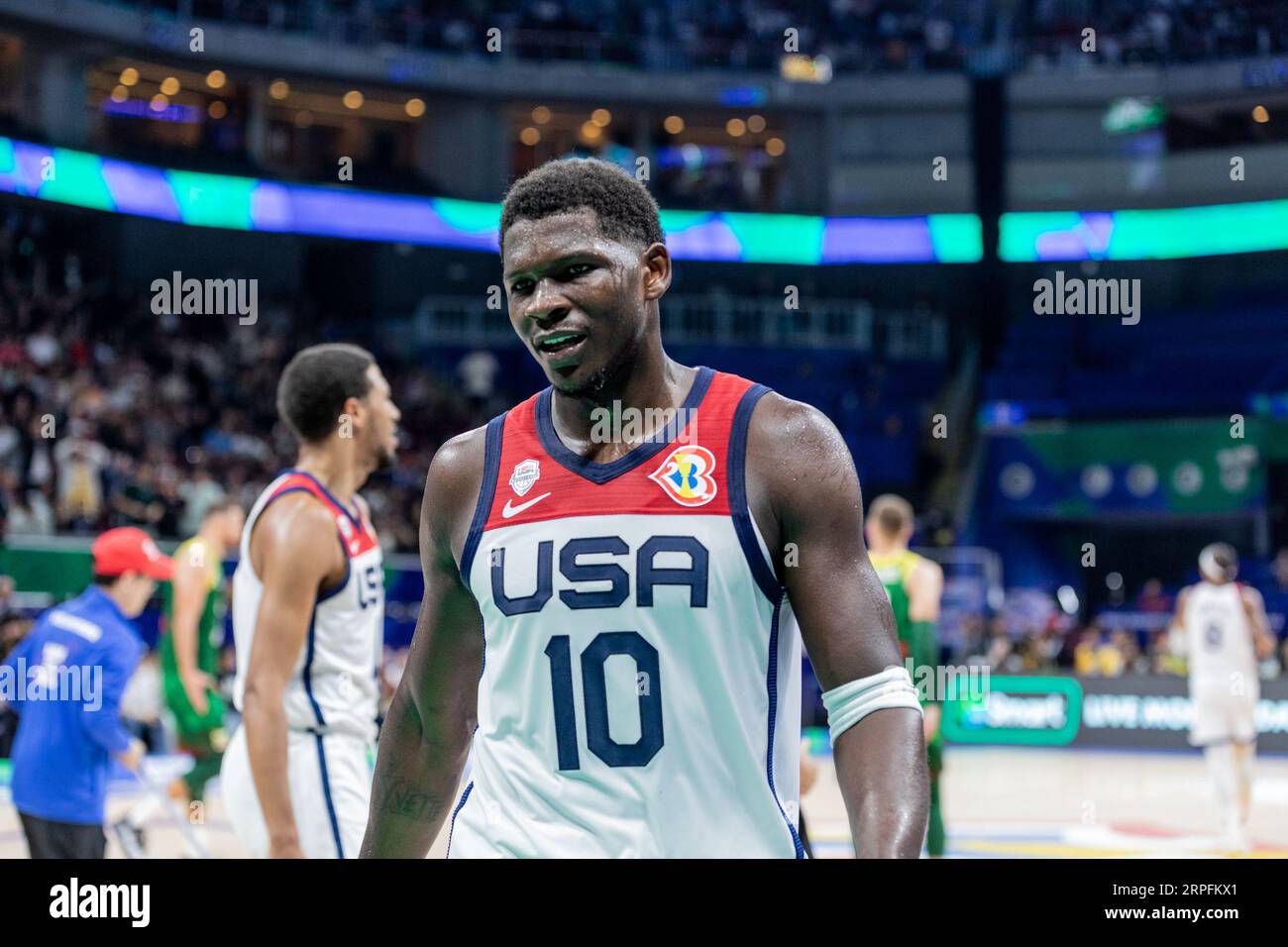 Anthony edwards basketball hi-res stock photography and images - Alamy