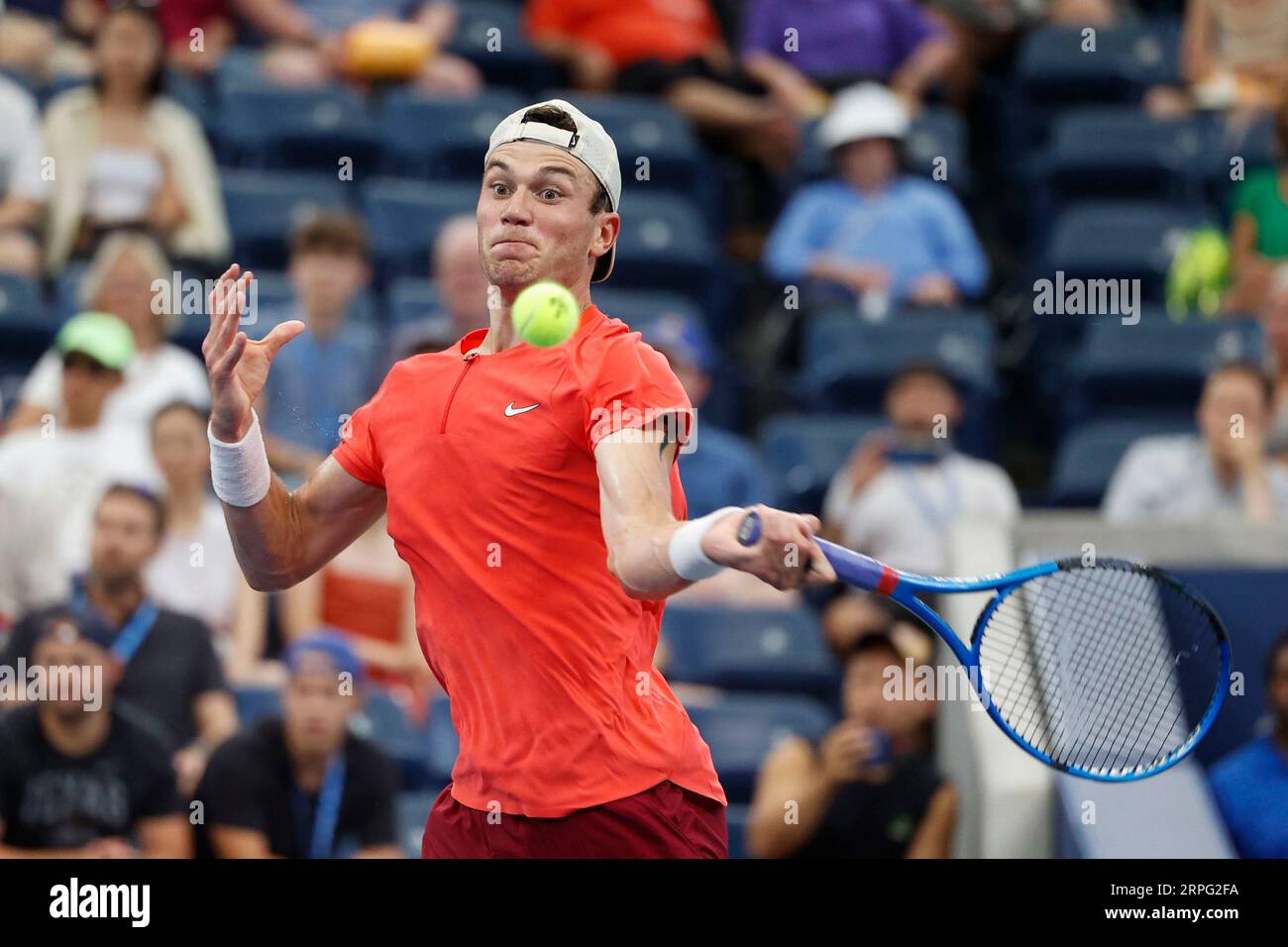 New York, USA, 4th. September, 2023. British tennis player Jack Draper