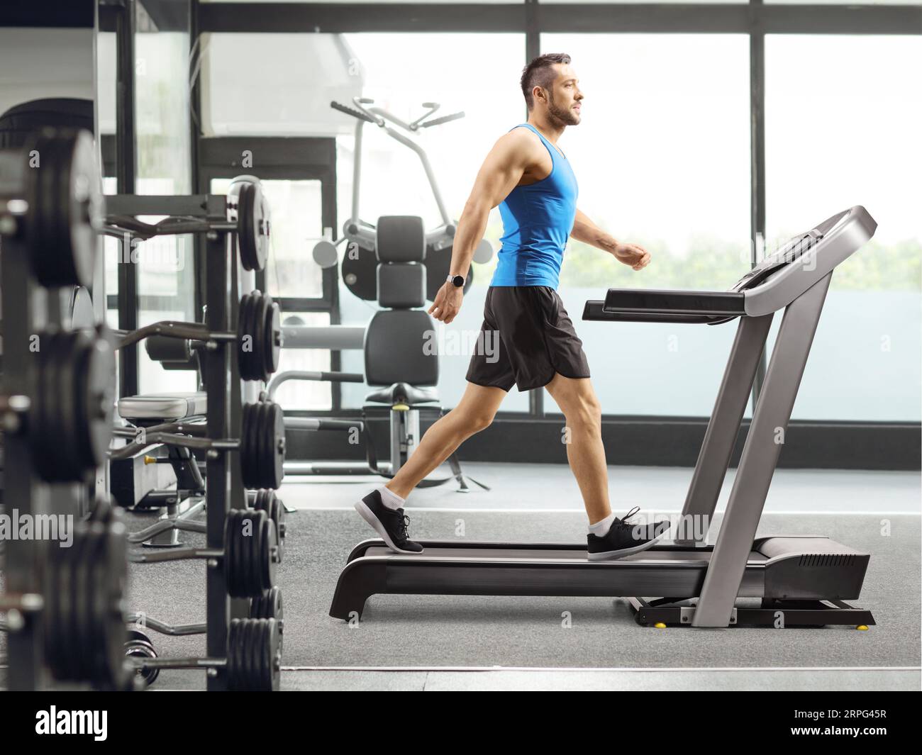 Gym machine man not woman not outside hi-res stock photography and images -  Page 12 - Alamy