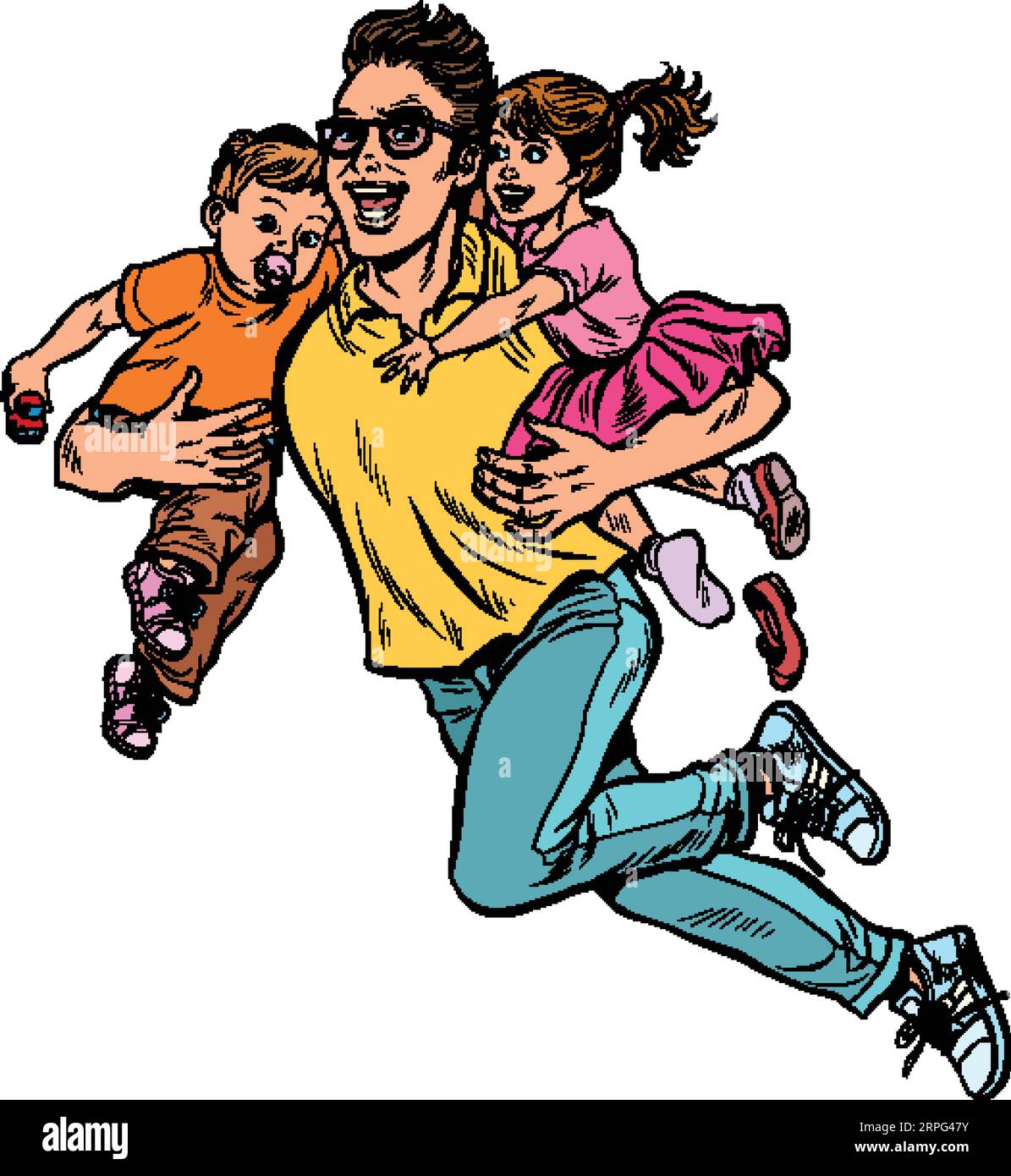 father-flies-cut-out-stock-images-pictures-alamy