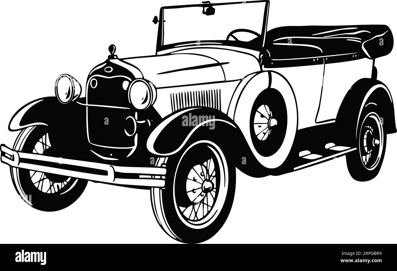 1920 car Stock Vector Images - Alamy