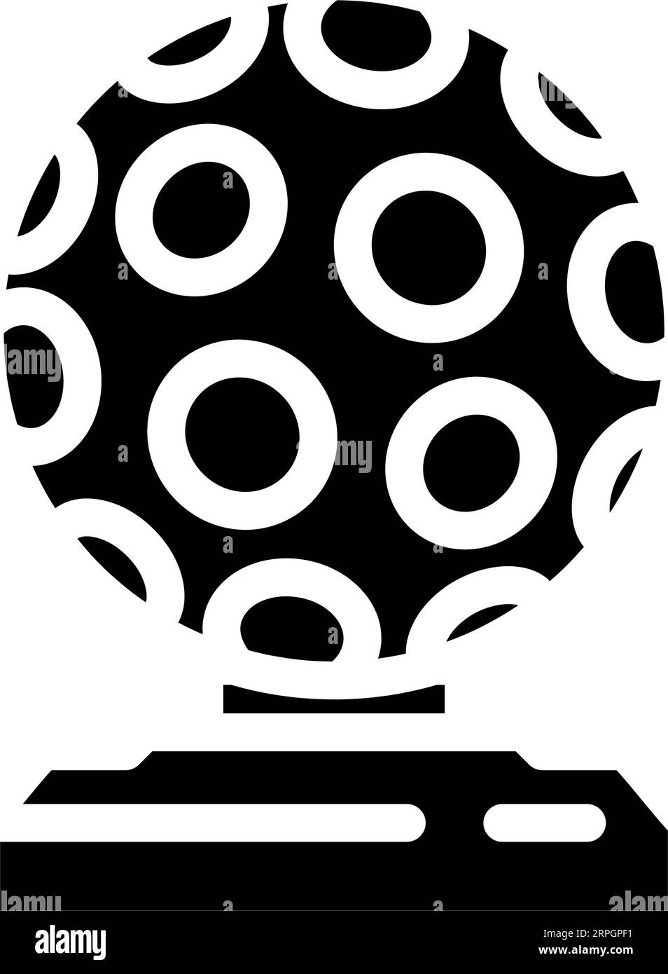 Disco ball black sticker hi-res stock photography and images - Alamy