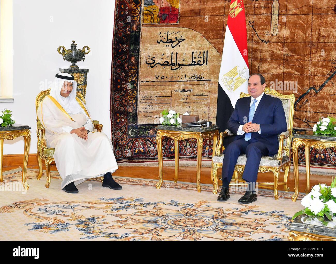 Egypt cairo kuwait pm visit hires stock photography and images Alamy