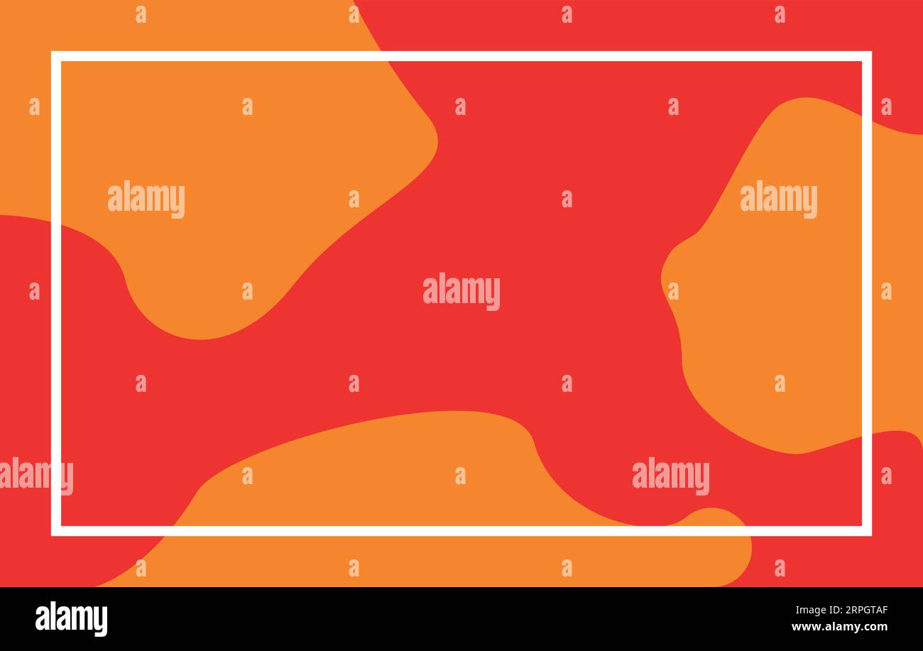 Rectable Border Inside Red abstract colorful background, square border inside background Stock ...