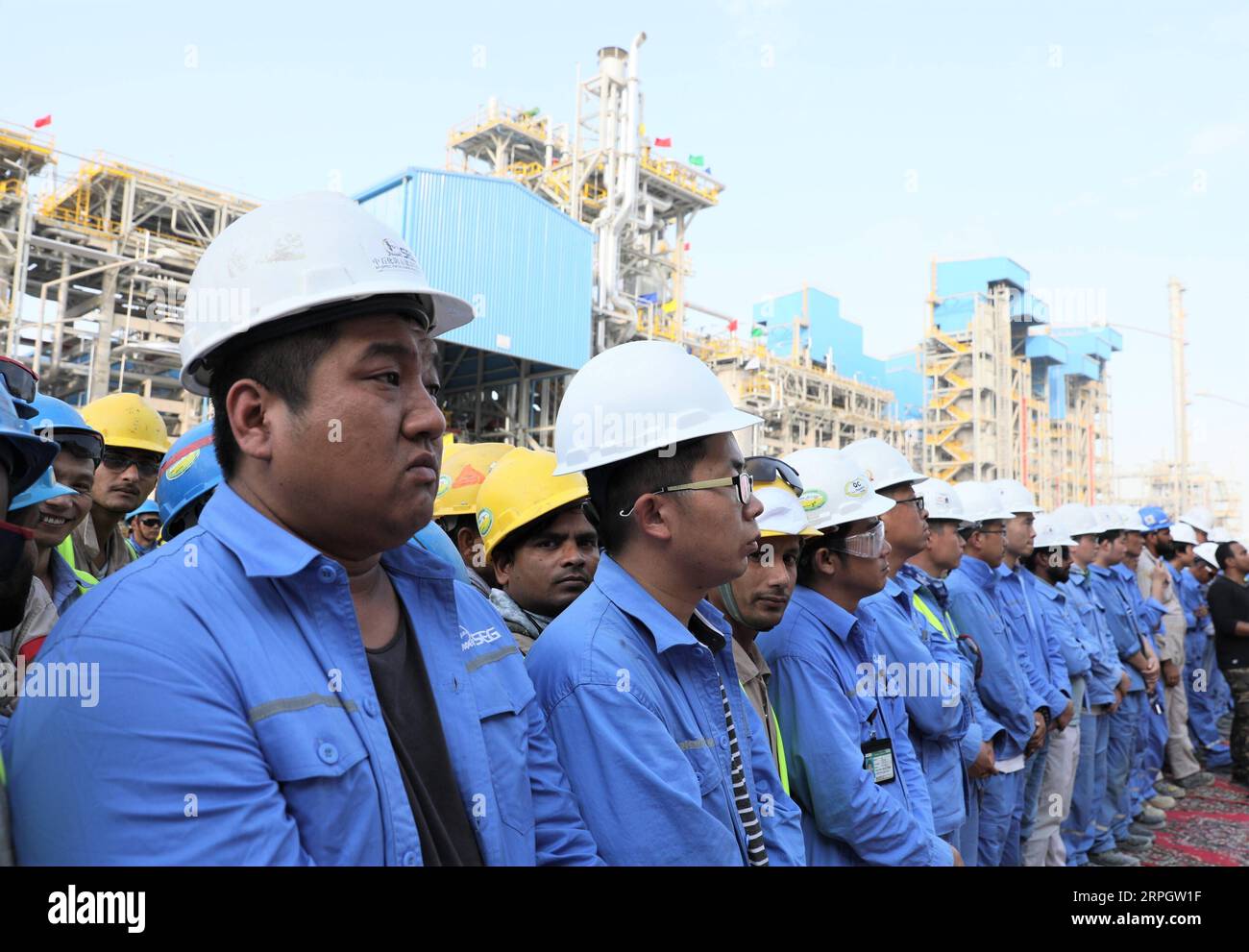 191022 AL AHMADI KUWAIT, Oct. 22, 2019 Chinese and foreign