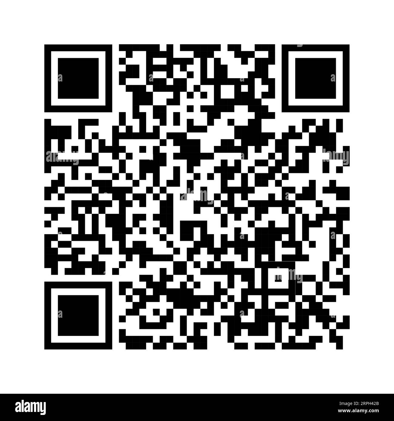 Black white QR code. Quick Response code. Marketing and inventory ...