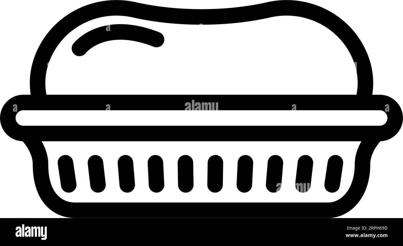 soap bar hygiene line icon vector illustration Stock Vector Image & Art ...