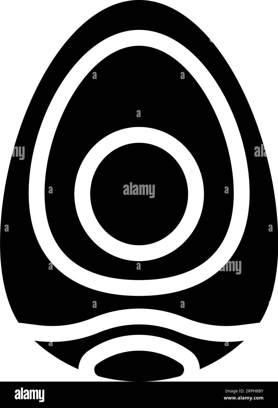 chicken egg farm food glyph icon vector illustration Stock Vector Image