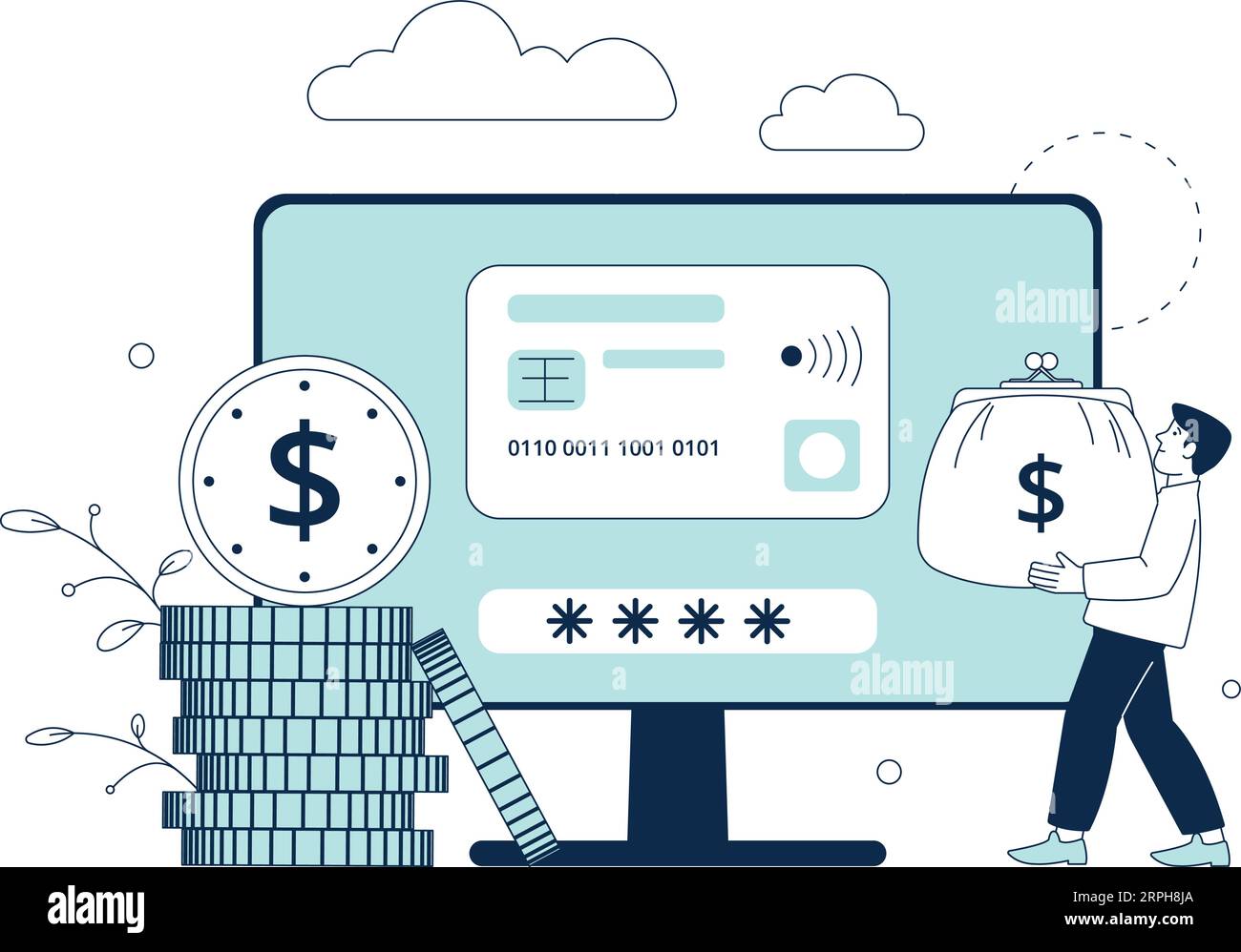Password validation Stock Vector Images - Alamy