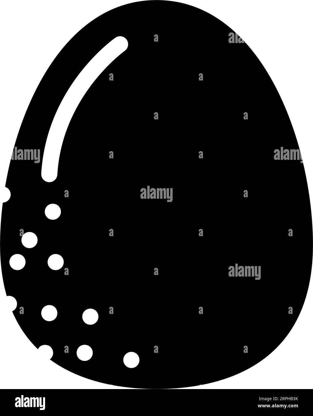 egg food hen glyph icon vector illustration Stock Vector Image & Art