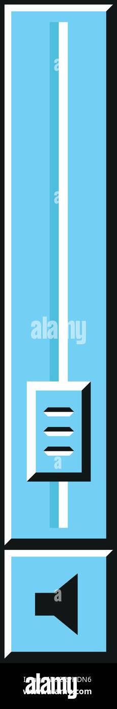 Volume level interface element in retro style Stock Vector Image & Art ...