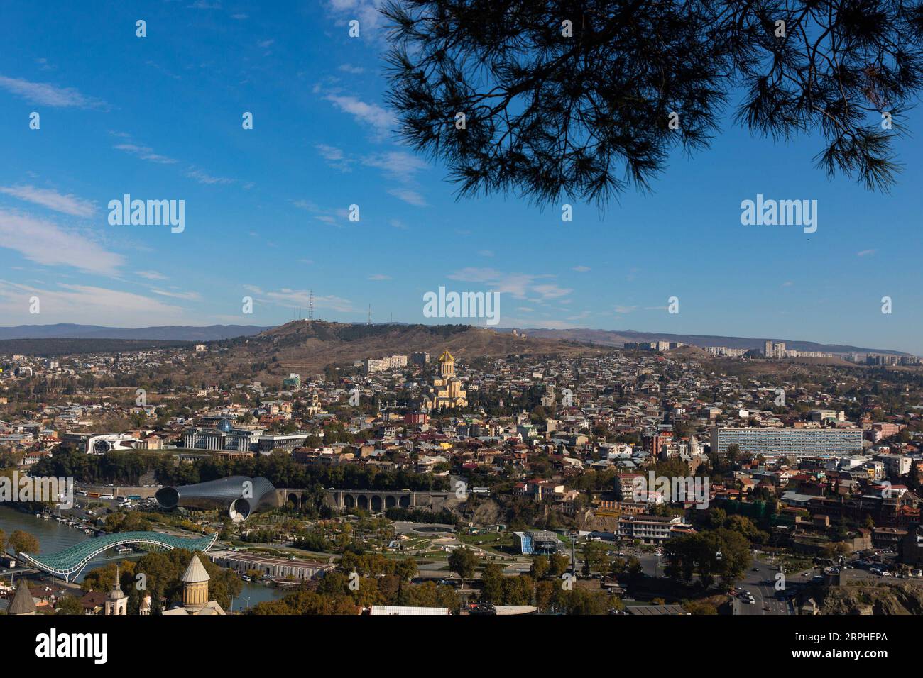 191106 -- TBILISI, Nov. 6, 2019 -- Photo taken on Nov. 6, 2019 shows a view of Tbilisi, capital of Geogria.  GEORGIA-TBILISI-SCENERY BaixXueqi PUBLICATIONxNOTxINxCHN Stock Photo