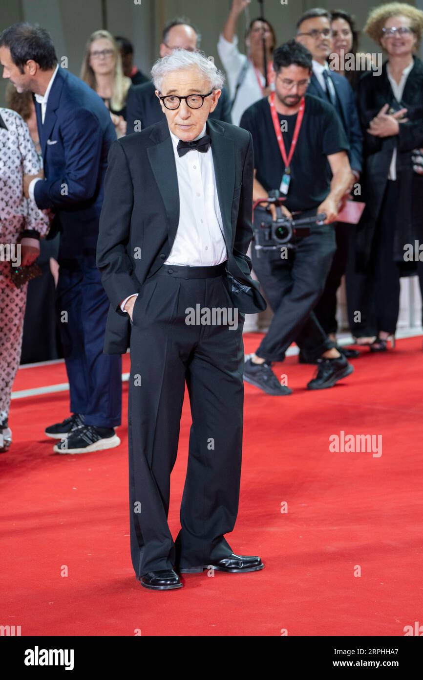 Lido di Venezia, Italy, september 4, 2023 Woody Allen attends at 80