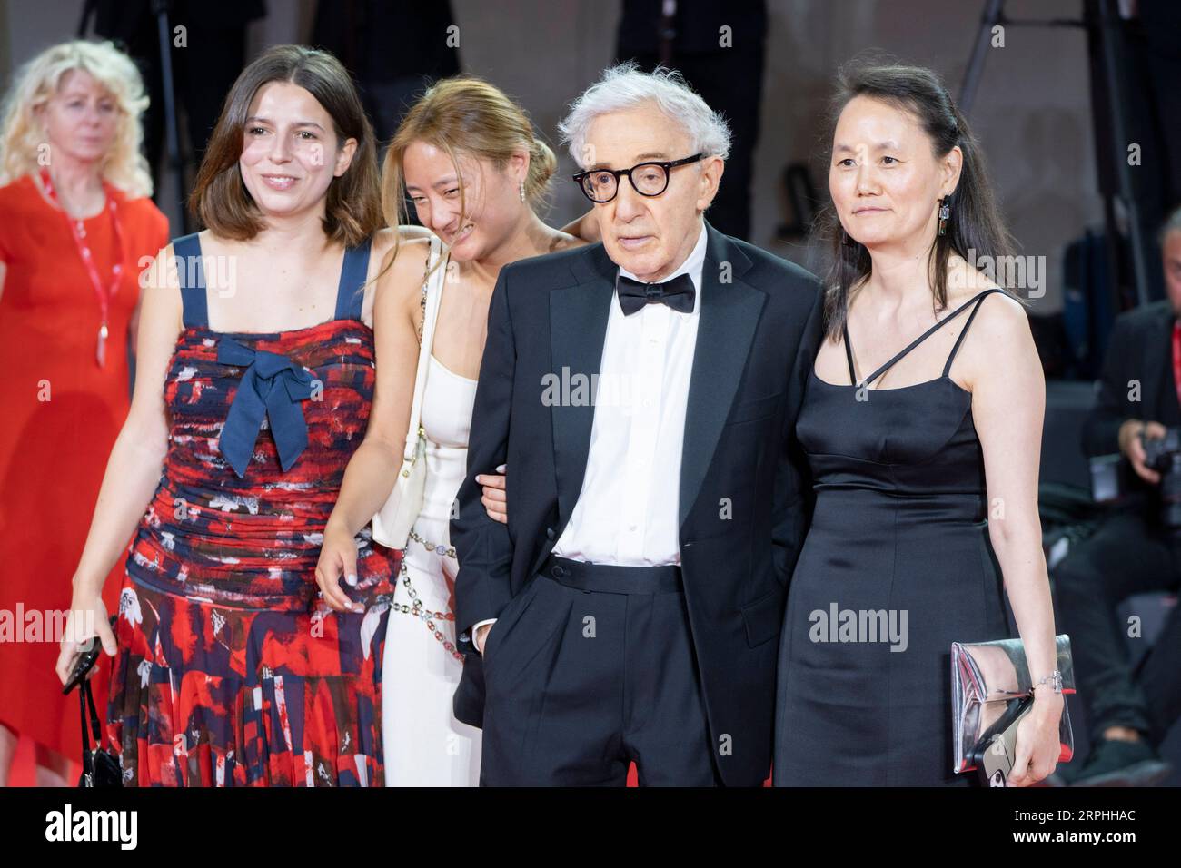 Lido di Venezia, Italy, september 4, 2023 - Woody Allen, Soon-Yi Previn