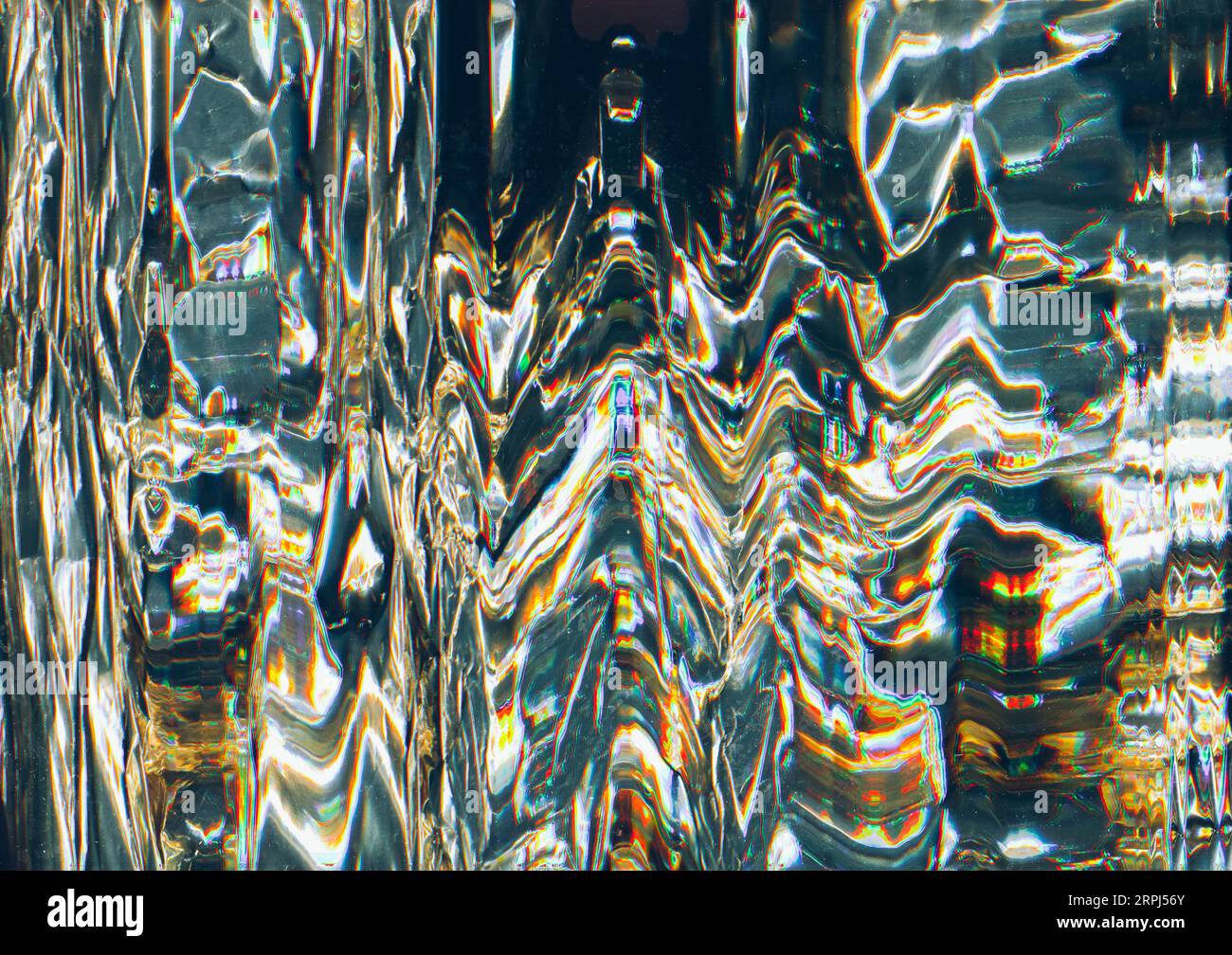 Glass distortion digital noise interference signal Stock Photo - Alamy