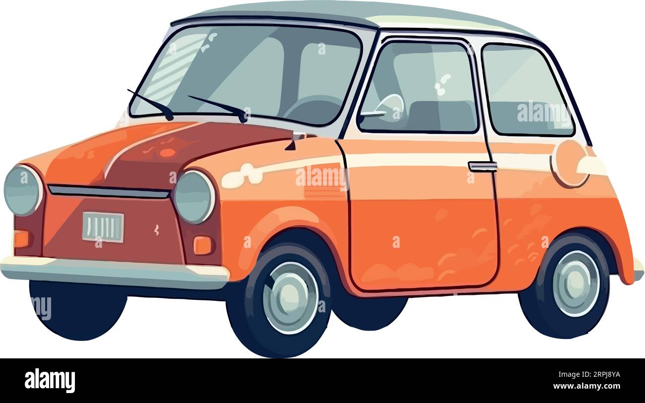 Modern car vector illustration over white Stock Vector Image & Art Alamy
