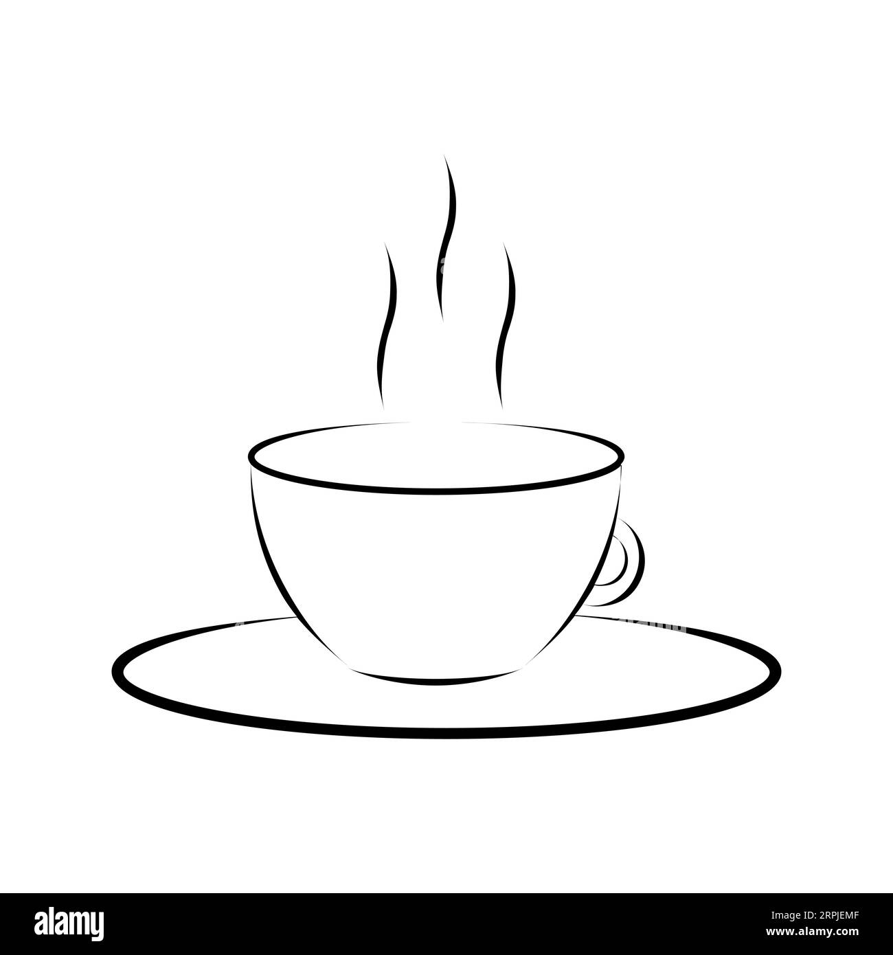 TEA Editable and Resizeable Vector Icon Stock Vector