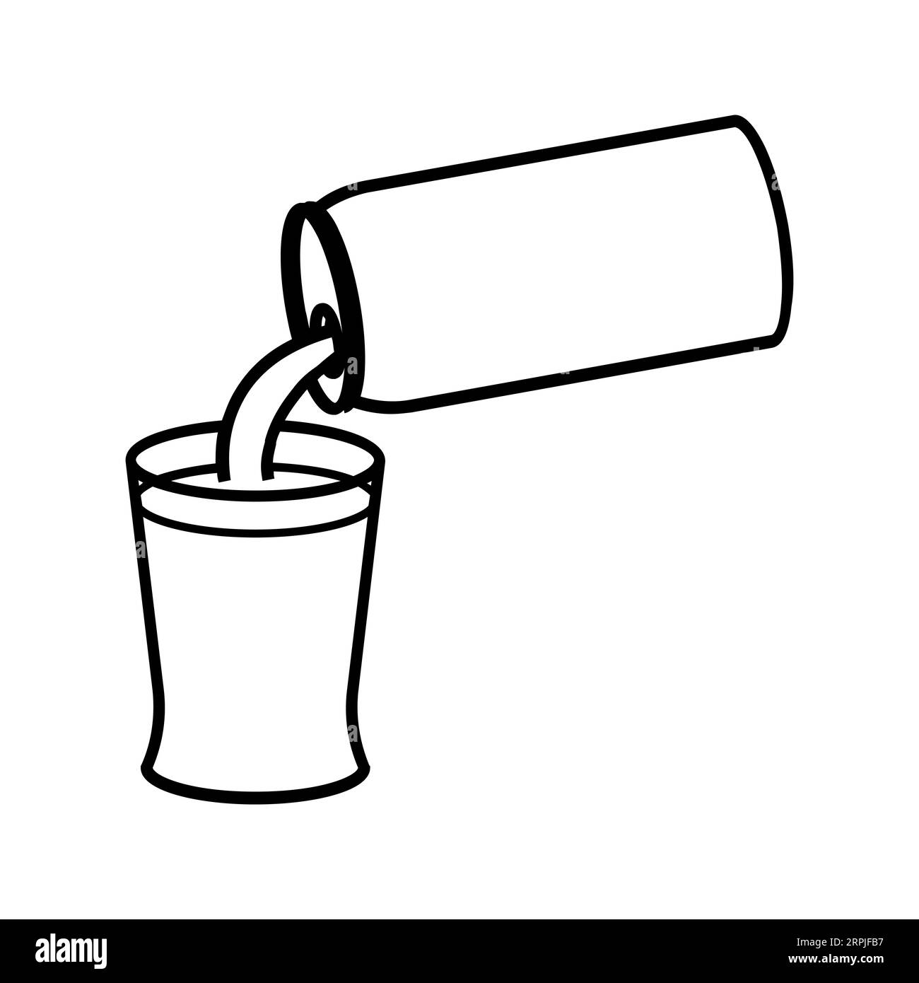 JUICE Editable and Resizeable Vector Icon Stock Vector Image & Art Alamy