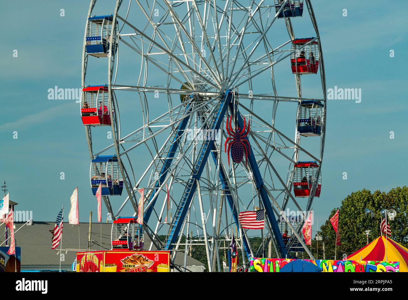 Ferris Wheel Woodstock Fair   Woodstock, Connecticut, USA Stock Photo