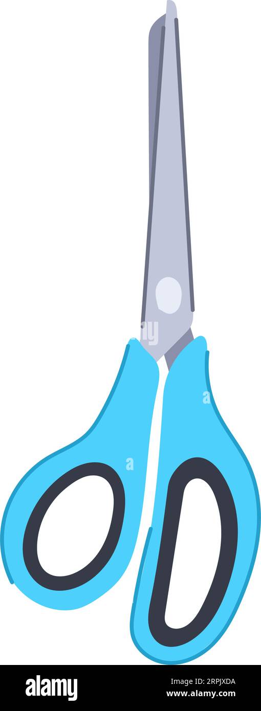 open scissor cartoon vector illustration Stock Vector Image & Art Alamy