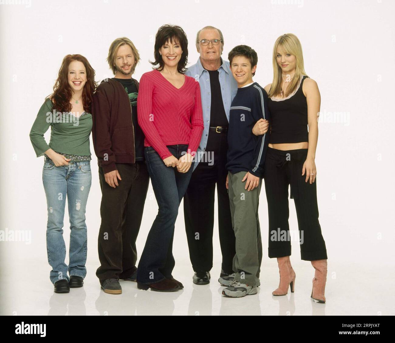 8 SIMPLE RULES John Ritter AMY DAVIDSON Stock Photo