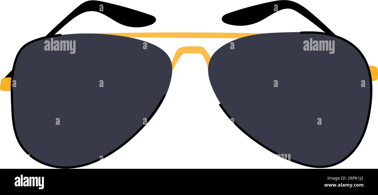 summer sunglasses men cartoon vector illustration Stock Vector Image & Art  - Alamy