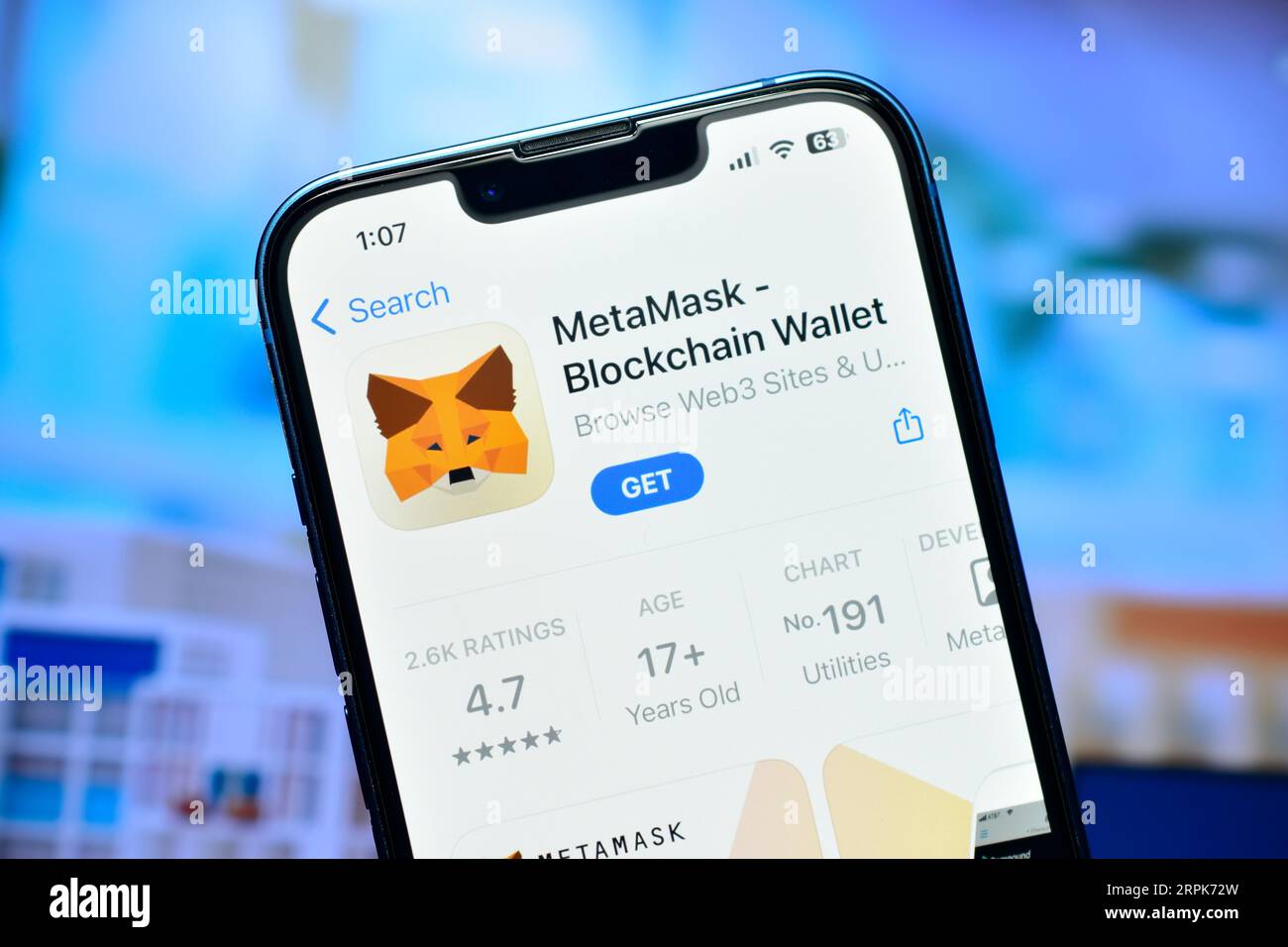 Delhi, India 4 September 2023:- Metamask app on phone used to store  cryptocurrency Stock Photo - Alamy