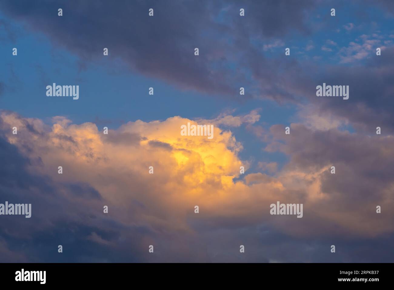 Colorful sunset or sunrise in the sky. Beautiful background Stock Photo ...