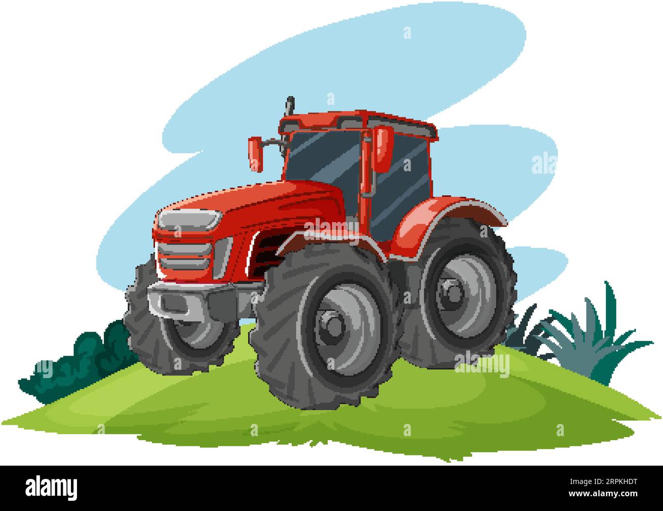 Tractor cartoon sale