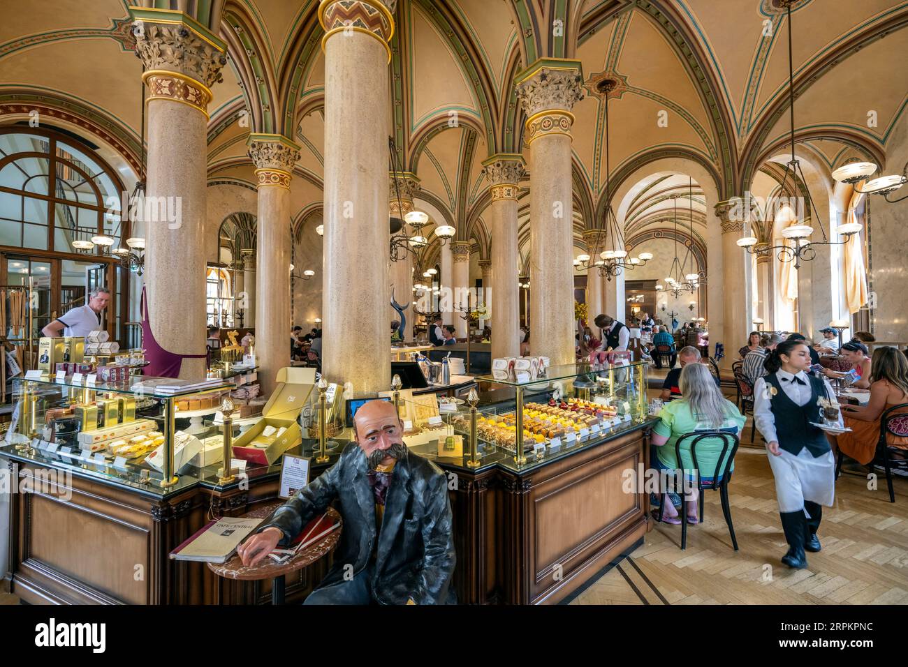 Cafe Central, Vienna, Austria Stock Photo