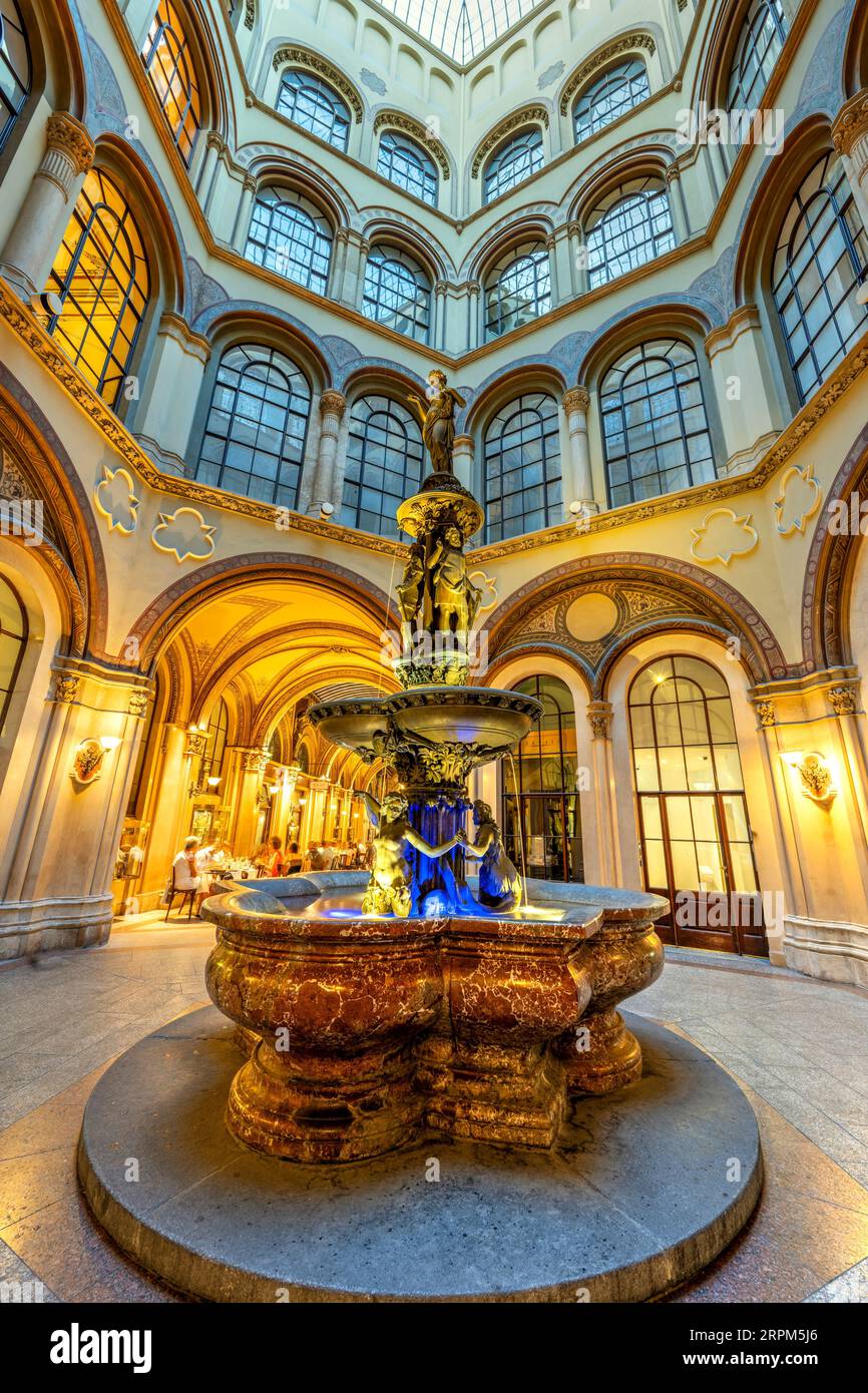 Palais Ferstel, Vienna, Austria Stock Photo