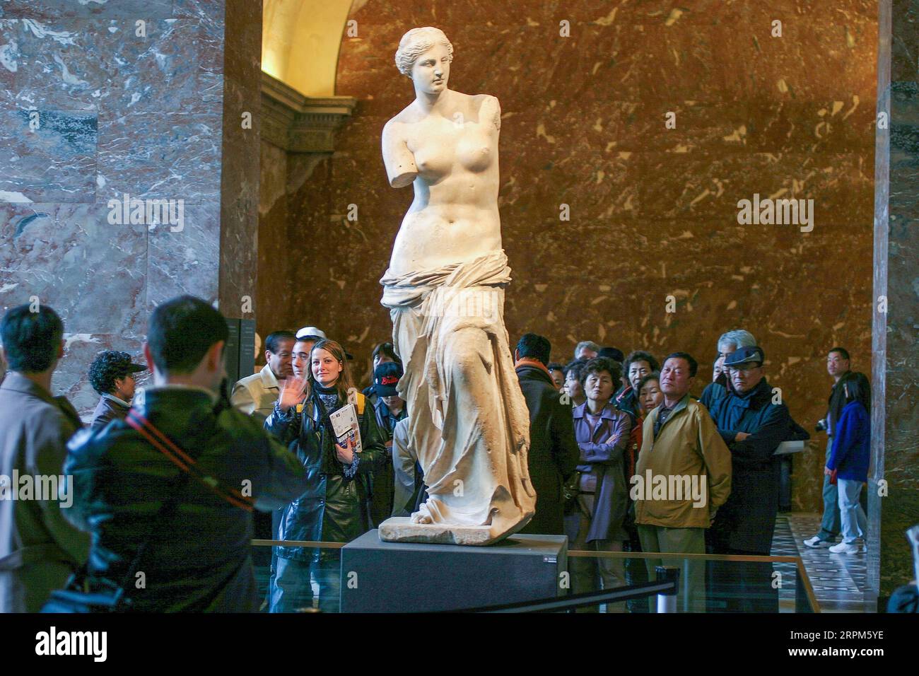 France, Paris; sculpture Venus de Milo in the Louvre museum Stock Photo -  Alamy