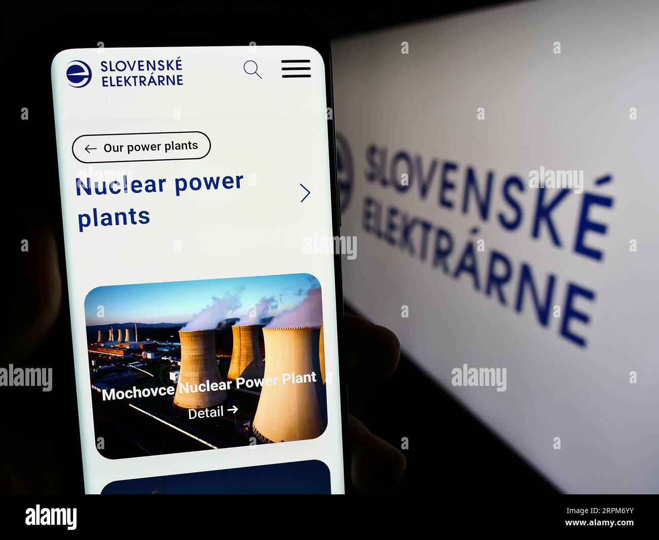 Slovenske elektrarne logo hires stock photography and images Alamy