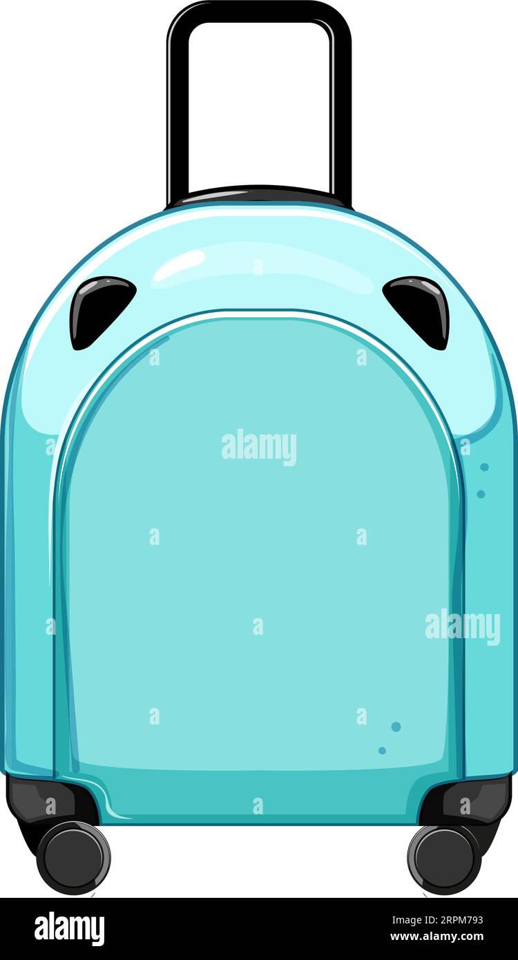 bag kid luggage cartoon vector illustration Stock Vector Image & Art