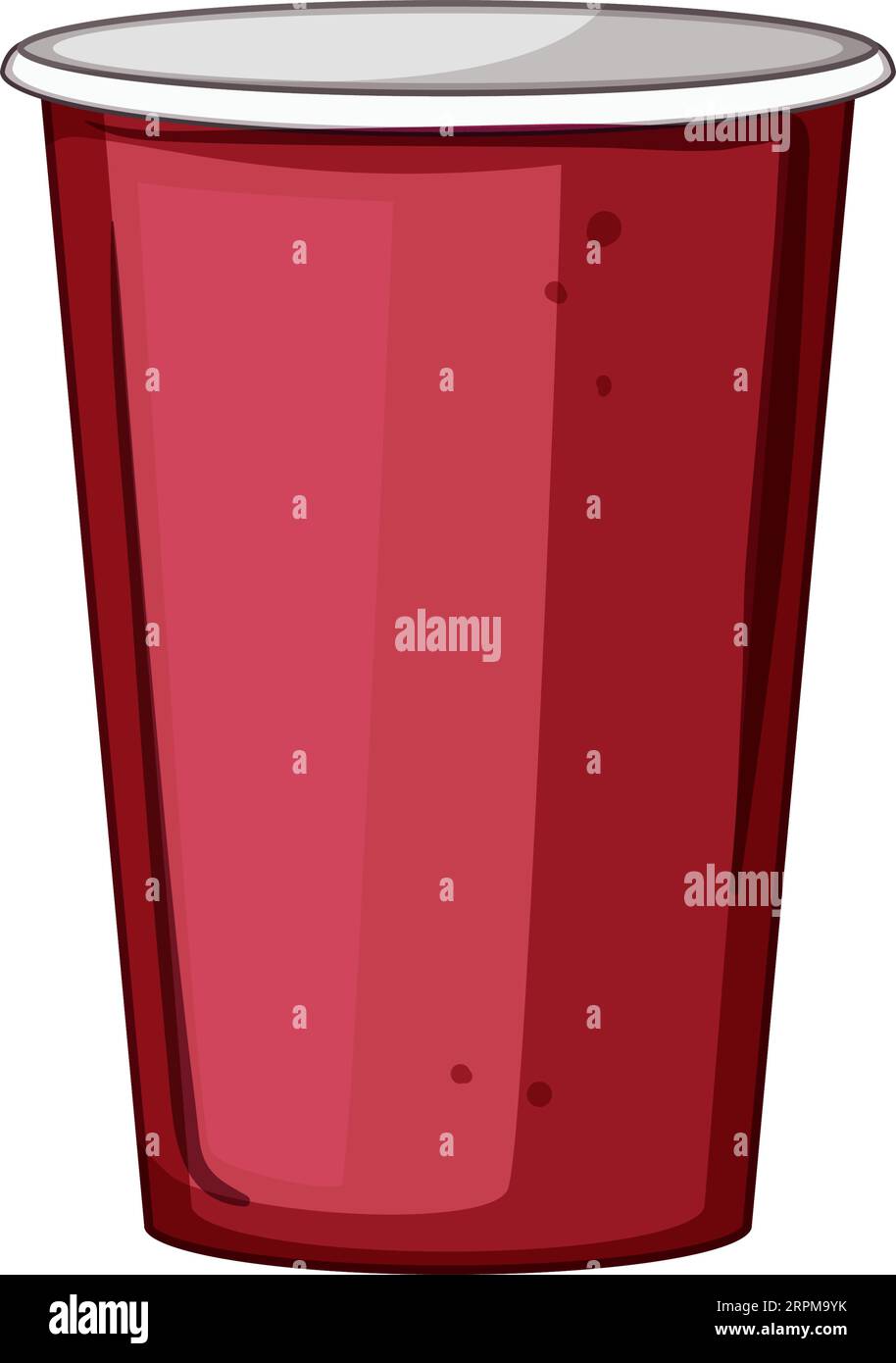 cardboard paper cup cartoon vector illustration Stock Vector Image ...