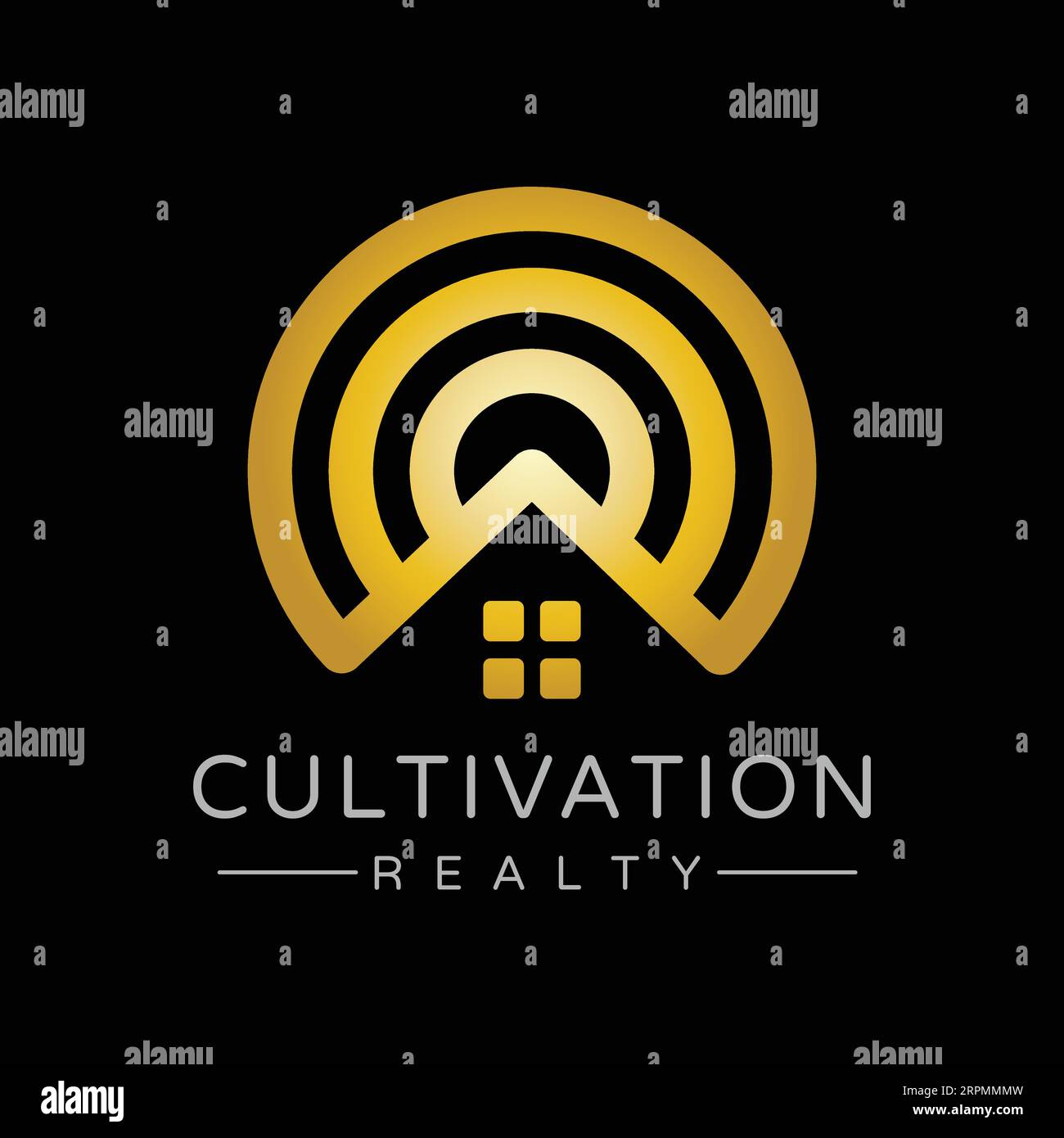 Circle view real estate logo concept Stock Vector Image & Art Alamy