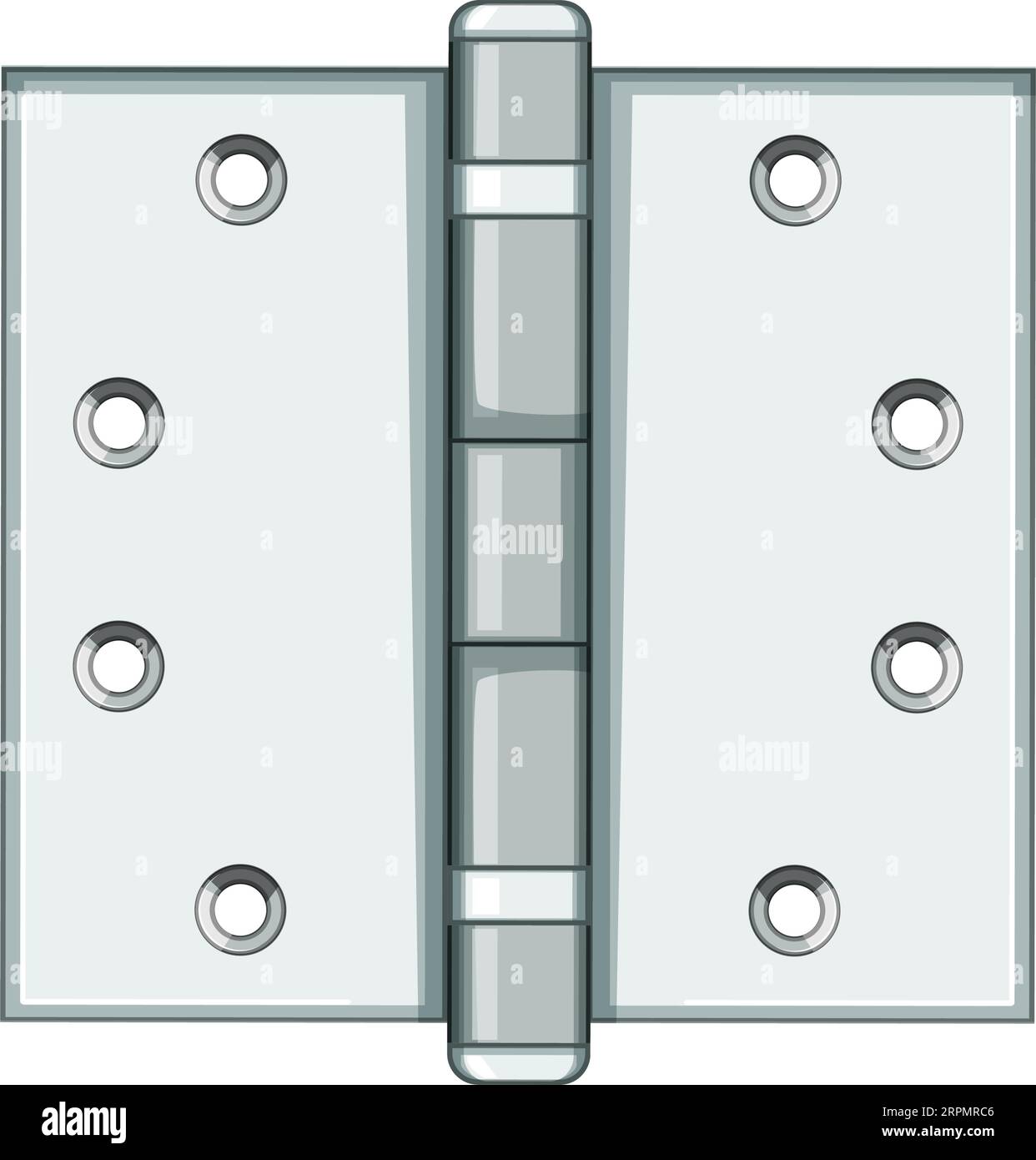 home door hinge cartoon vector illustration Stock Vector Image & Art