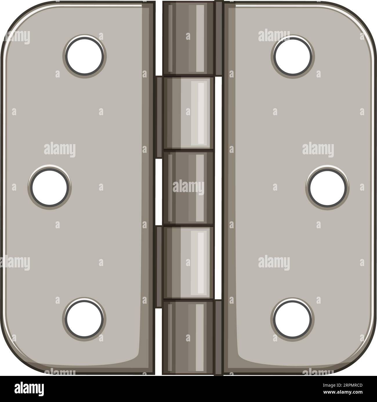 wood door hinge cartoon vector illustration Stock Vector Image & Art