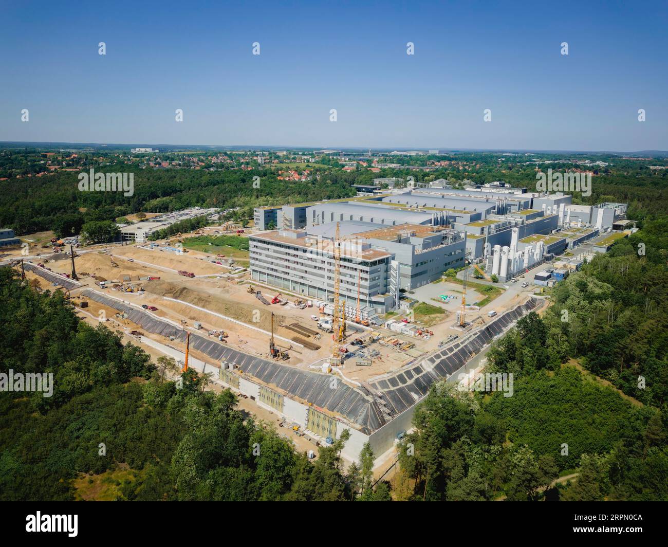 New semiconductor plant in Dresden Stock Photo Alamy