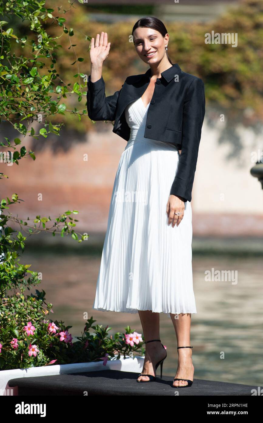 Venice, Italy. 05th Sep, 2023. Carlotta Rubaltelli arriving at the